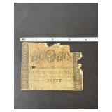 South Carolina 50 cent note