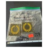 WW II US Army Meritorious Unit Citation (2Patches)