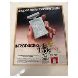 The Lady Framed Advertising