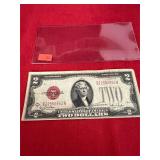 Two Dollar Red Seal Bank Note Series 1928