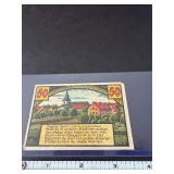 1921 Germn "Not-Geld" emergency money Banknote....