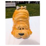 Dog Cookie Jar - Bone Lid