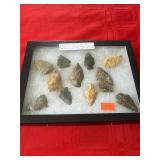 Arrowheads from Jackson County, Missouri