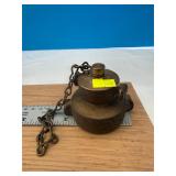 Brass 1 1/2 to 1" Reducer w/Cap