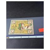 1921 German Emergency Money from the Town of....