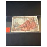 WW II French 20 Francs Banknote