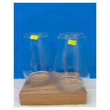 Lantern Globes, Clear (2)