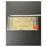 The State of North Carolina, Raliegh Two Dollar