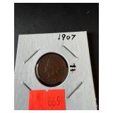 1907 Indian Head Penny