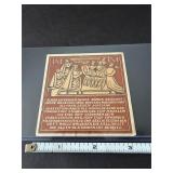 1921 German "Not-Geld" emergency money issued ....