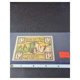 1921 75 Pfennig "Not-Geld" (emergency money) ...