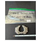 WW II German Army, HEER, Visor Cap Wreath
