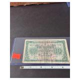 1943 Belgian 10 Francs note