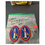 WW II US Army District of Washington Patch