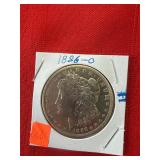 1886 O Morgan Dollar
