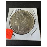 1886 BU Morgan Silver Dollar