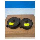 (2) 1 1/2" Blind Cap, Brass