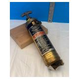 Buffalo Brass Extinguisher and Mount