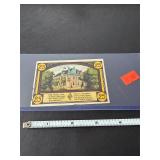 1921 German "Not-Geld" emergency money 25 Pfennig-