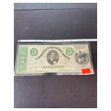 Virginia Treasury Note Five Dollars, Richmond