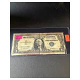 1957 Silver Certificate One Dollar Note