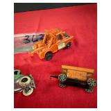 2 Bulk Trailers, Model "A" Truck, Towmater