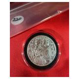 One oz. .999 Silver Round (Legendary Warriors)