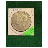 1883-S Morgan Dollar (semi key)