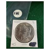 1885 Morgan Silver Dollar MS