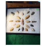 Case of Arrowheads from Kentucky (16x12)