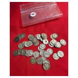 Mercury Dimes 90% silver, Five Dollars face value