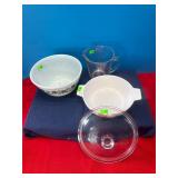 Pyrex Bowl, measure, Baking, Dish