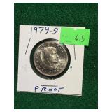 1979-S Susan B Anthony Dollar Proof