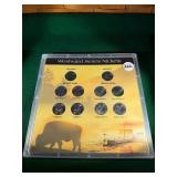 Westward Series Nickels, (10) coins in display box