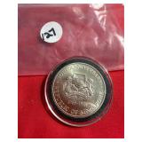 $10 Republic of Singapore - 70% silver-ship coin