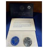 1972-S  Eisenhower 40% Silver Dollar