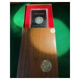 1971-S Eisenhower 40% Proof Silver Dollar