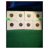 (8) Indian Cents (1887-1907)