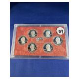 2009 U.S. Territories, Silver Proof Set