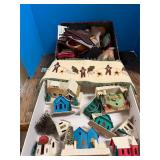 Christmas Ornaments, Paper Village (Japan)