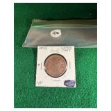 1849 Large Cent VF