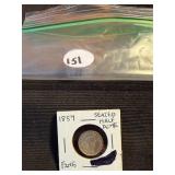 1857 Seated Half Dime