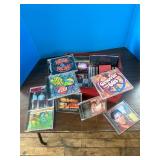 Wooden Box, Numerous CD's including Elvis