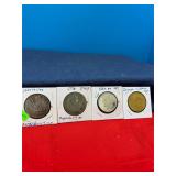 (3) Reproduction Coins, (1) Commemorative