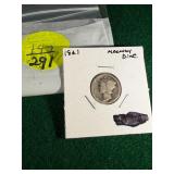 1921 Mercury Dime AG/G Key Date