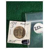 1938-D Buffalo Nickel MS64 high grade