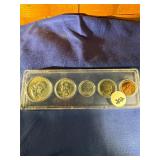 1961 Mint Set. 90% Silver