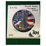 2002 Silver Eagle Hologram Dollar
