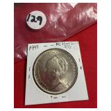 1944 Netherlands 75% silver, 2 1/2 G coin