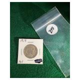 1919 Buffalo Nickel AU